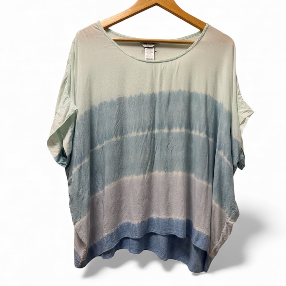 Hard Tail Forever Oversized Tie Dye Dolman Top | Size M